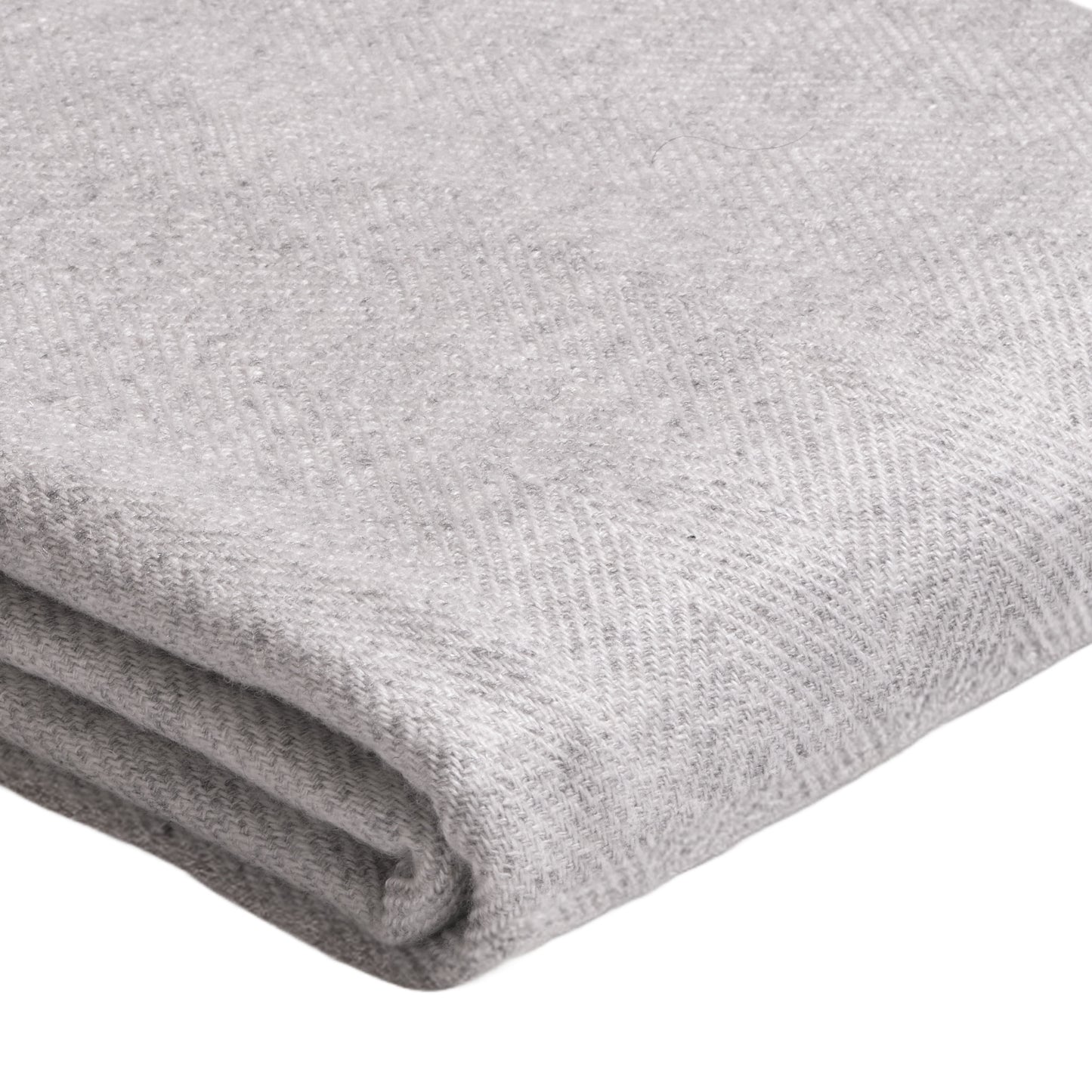 Custom cashmere blanket inspired by Himalayan heritage, crafted with traditional craftsmanship and modern luxury
